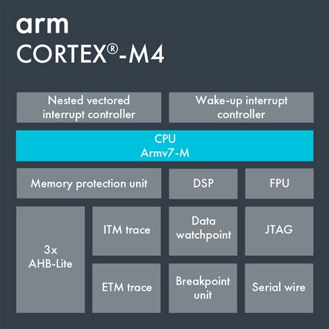 m4f|arm cortex m4 architecture.